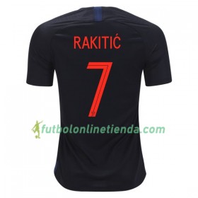 Camiseta Croacia Rakitic 7 Segunda Mundial 2018